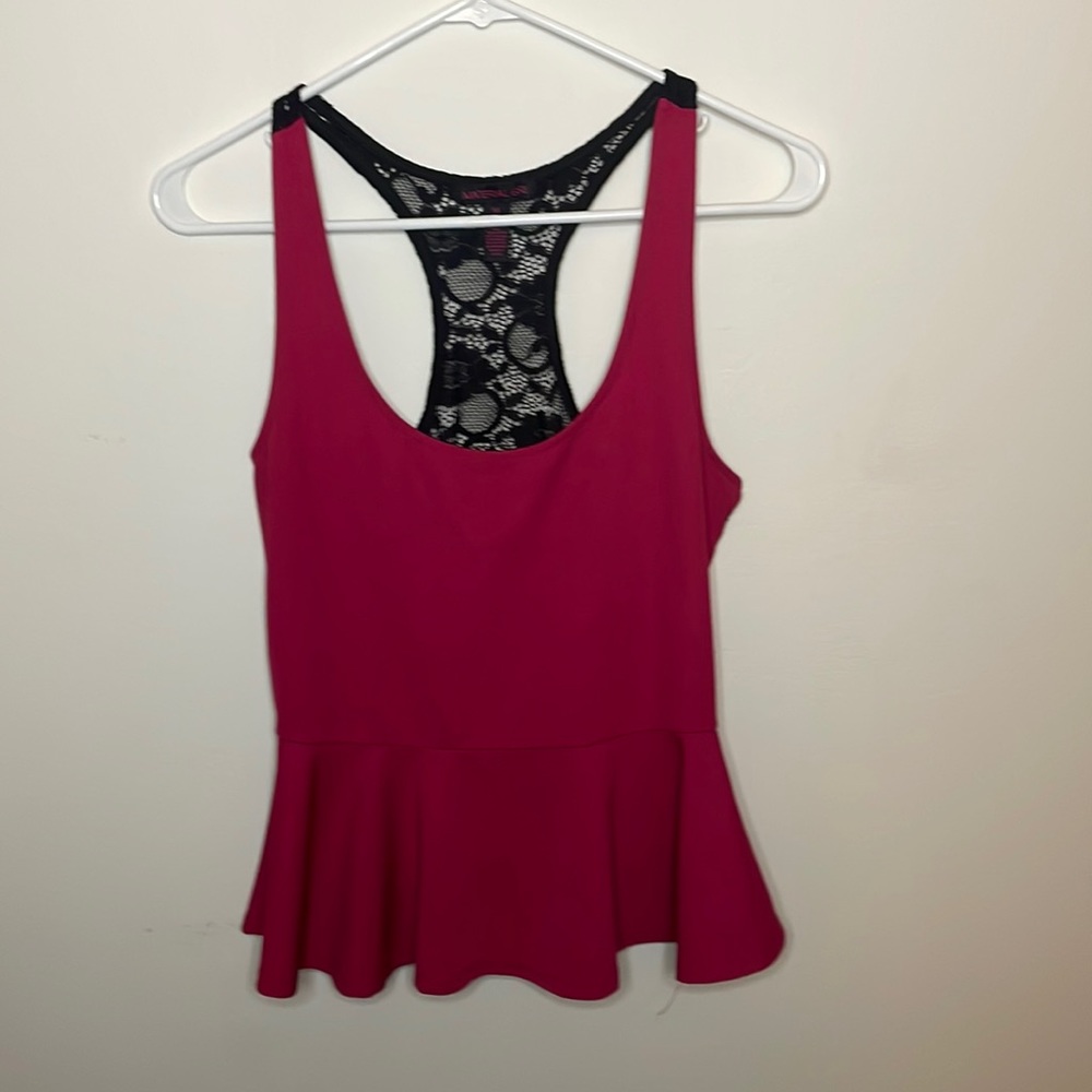 Women’s Tank Peplum Top